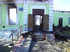 Горіла сільрада, палала