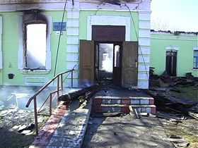 Горіла сільрада, палала