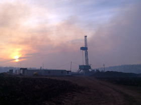 Газове АТО в заповіднику