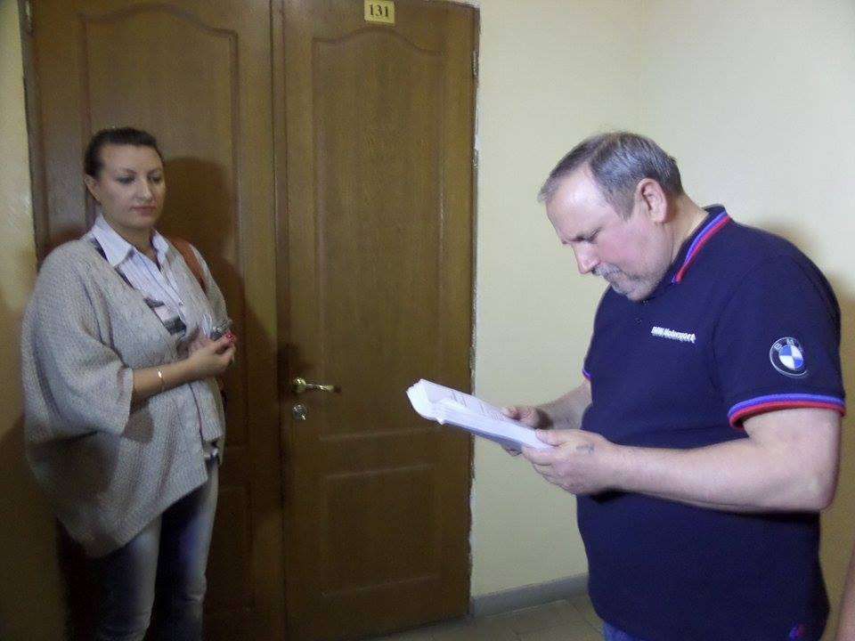 Микола Романчук не втік і прийшов до суду
