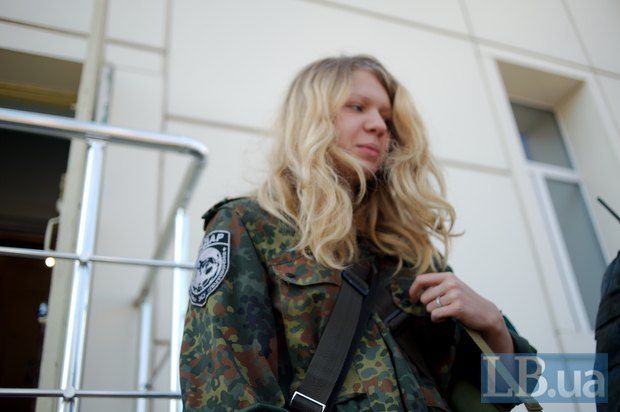 Віту Заверуху із залу суду витягали за волосся