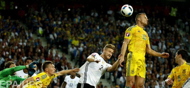 Німеччина-Україна: наші програли перший матч Євро-2016