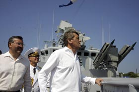 Пре­зи­дент на «Геть­ма­ні»